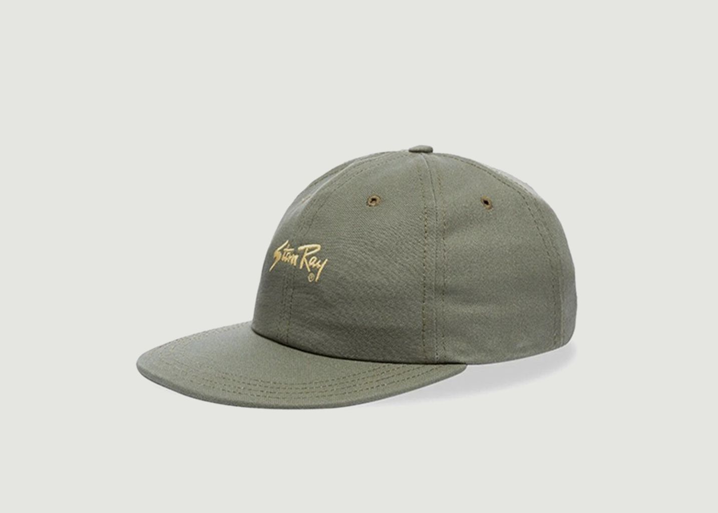 l'exception Casquette Ball en coton Olive Stan Ray