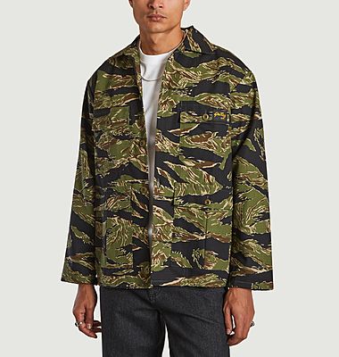 Stan Ray Men's High Pile Fleece Jacket in Stan Duck Camo, Size M | End Clothing