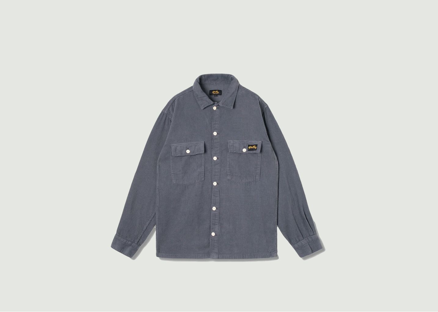 l'exception Chemise CPO Bleu Marine Stan Ray
