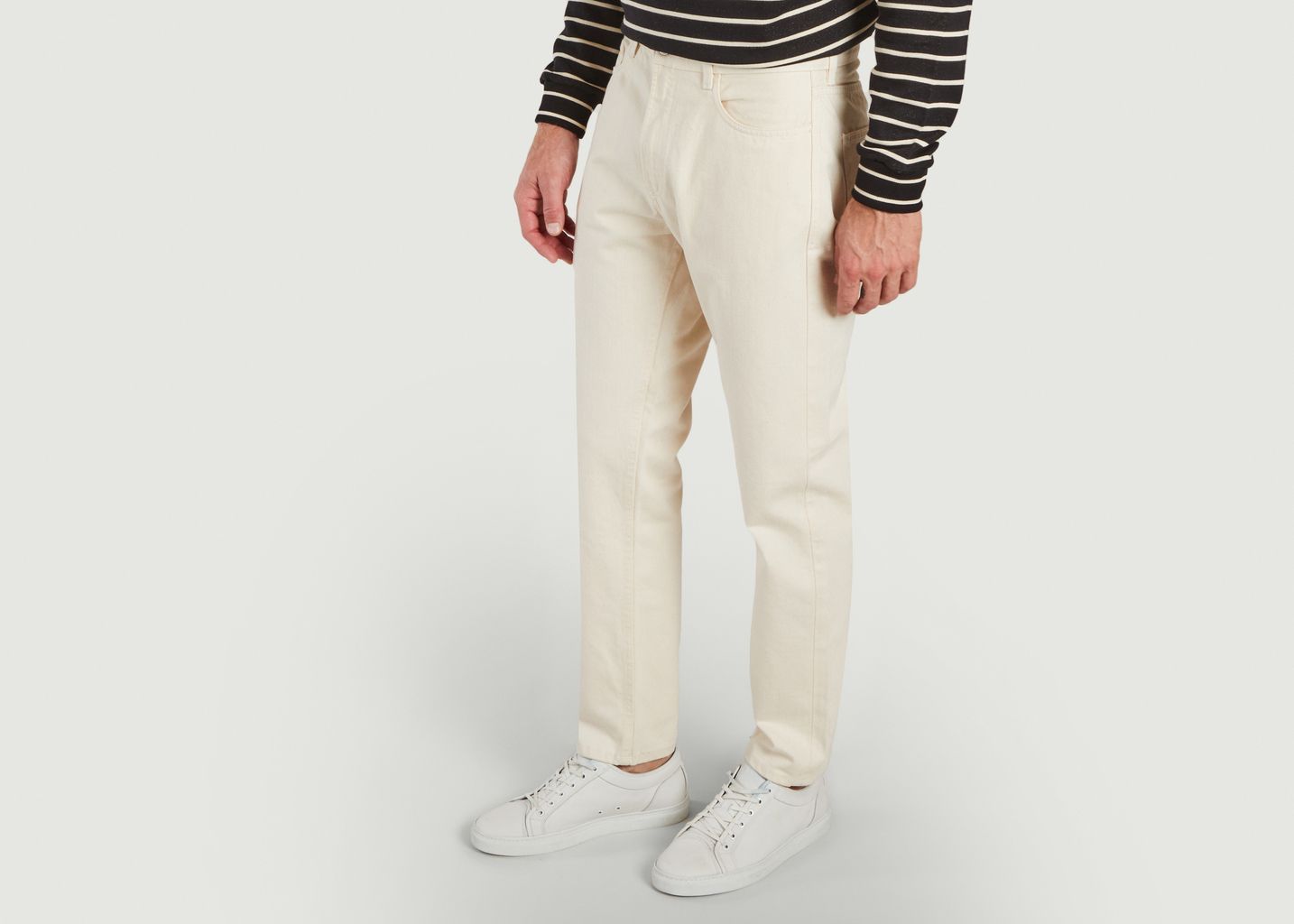 Jean droit en coton selvedge Tearaway - YMC