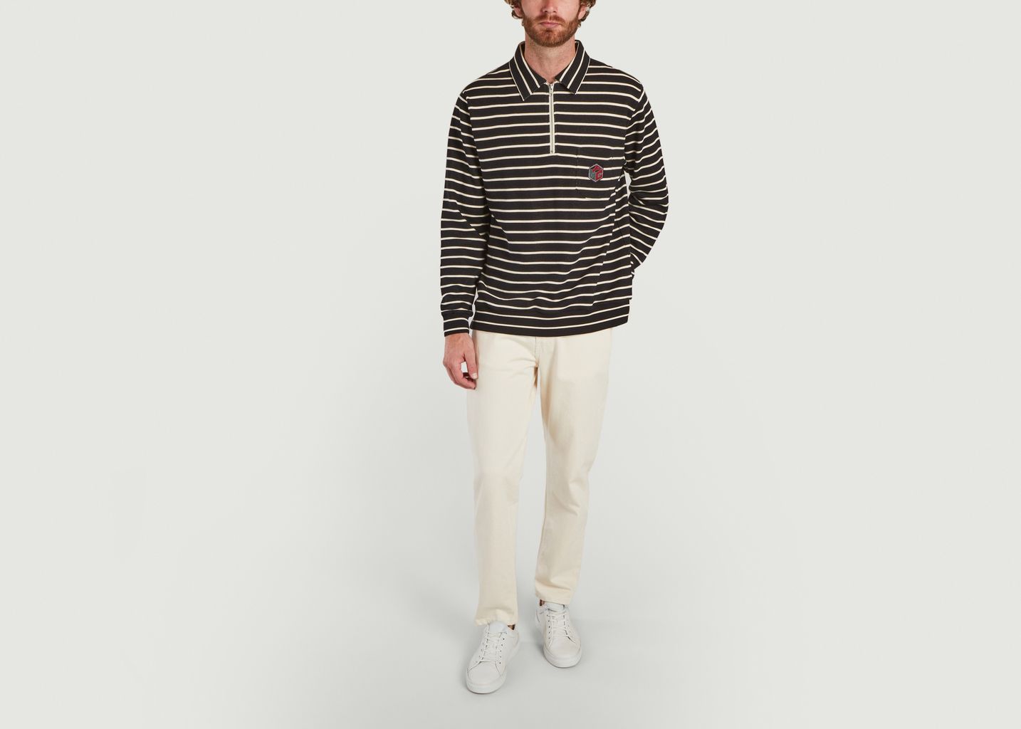 Jean droit en coton selvedge Tearaway - YMC