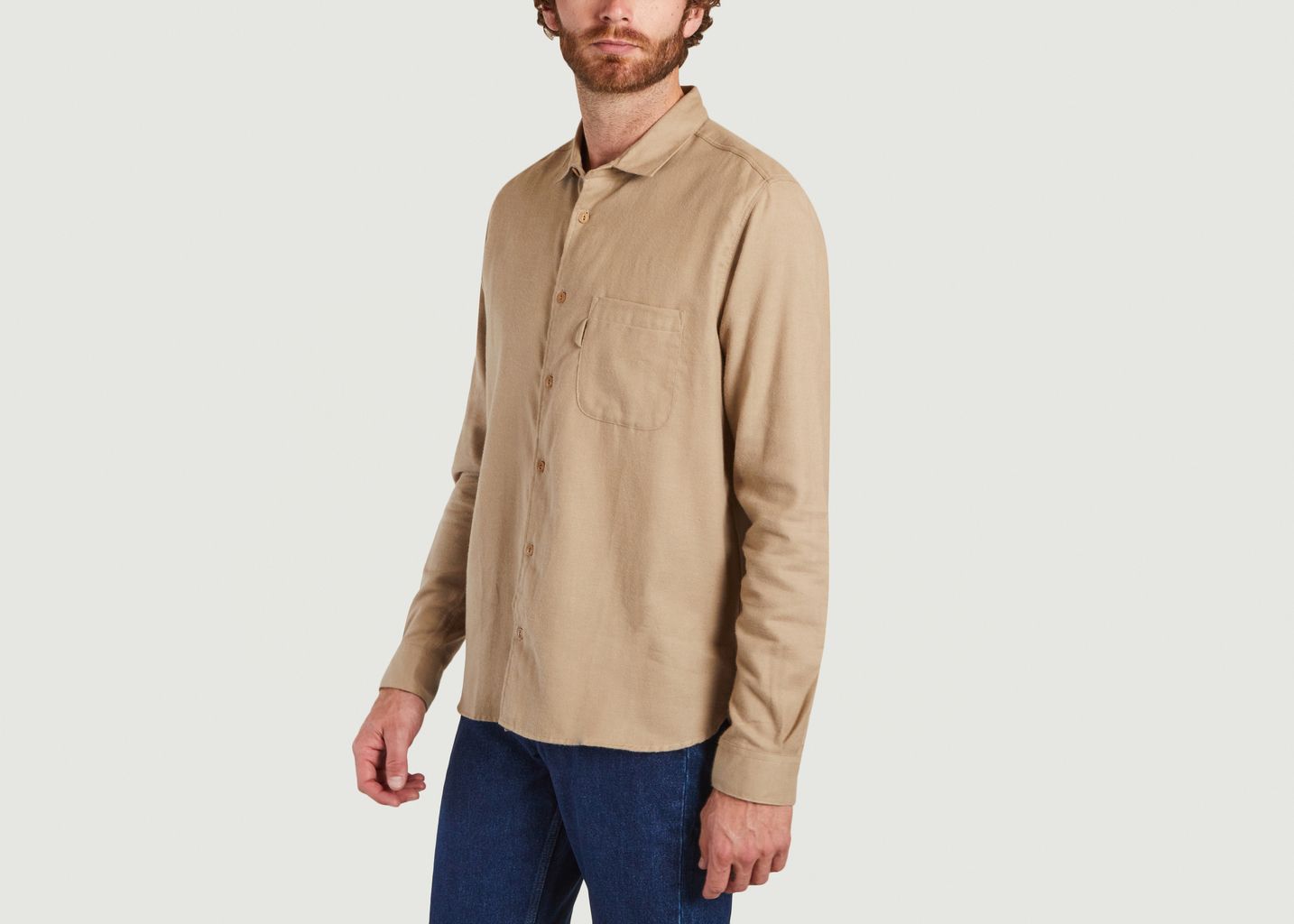 Chemise en coton coupe relax Curtis - YMC