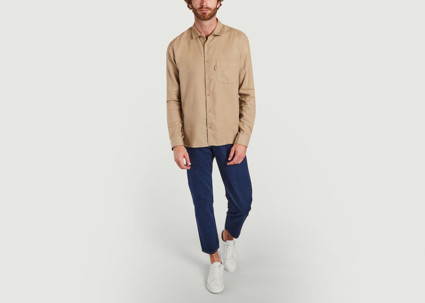 Chemise en coton coupe relax Curtis - YMC