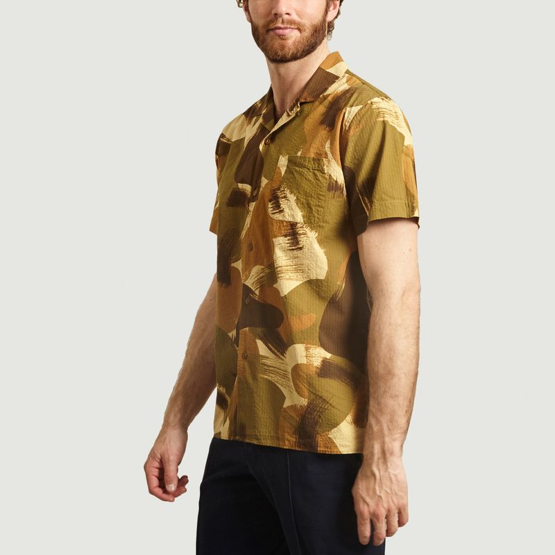 Chemise Manches Courtes Camouflage Malick - YMC