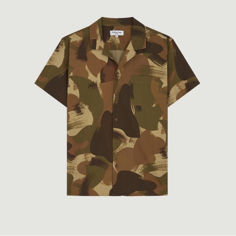 Chemise Manches Courtes Camouflage Malick - YMC