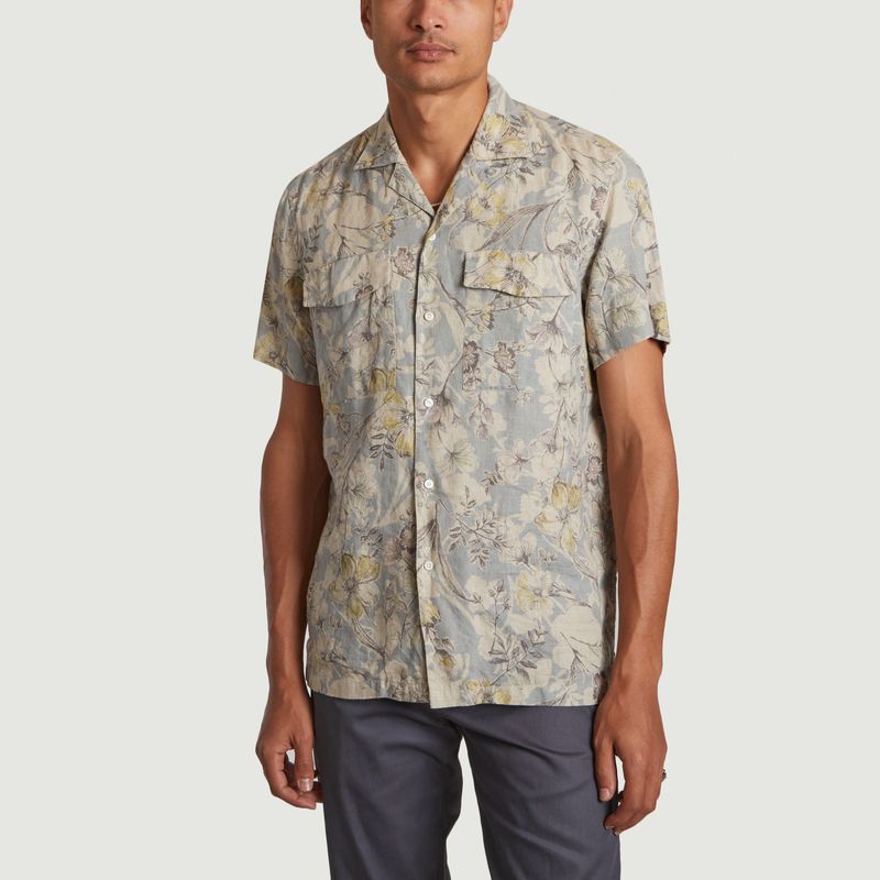 Sale Camp Collar Shirt Multicolor A.B.C 