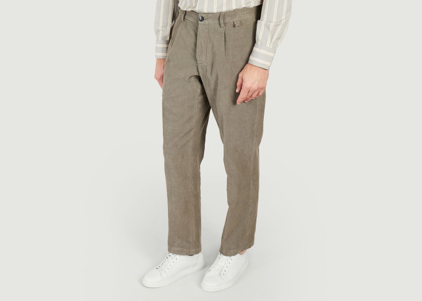 Pants Miniera  in hemp wool and cotton  - A.B.C.L. Garments