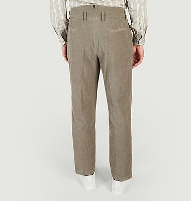 Pants Miniera  in hemp wool and cotton 
