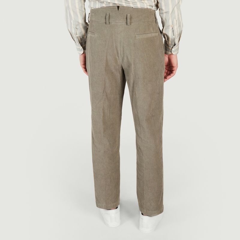 Pants Miniera  in hemp wool and cotton  - A.B.C.L. Garments