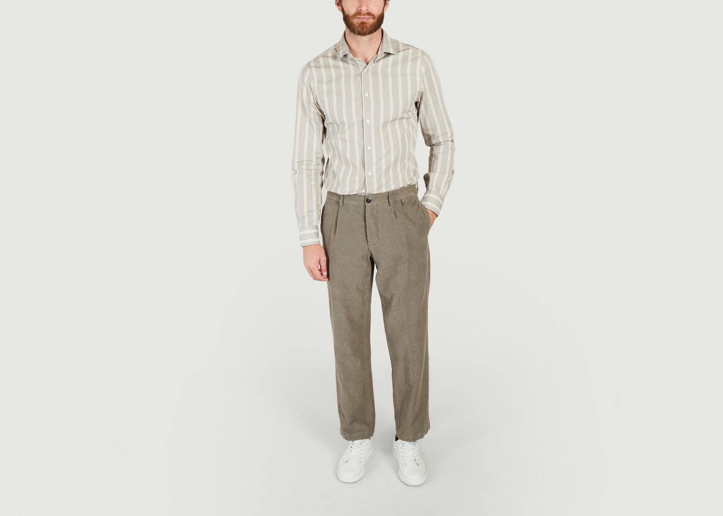 Pantalon Miniera en chanvre laine et coton  - A.B.C.L. Garments