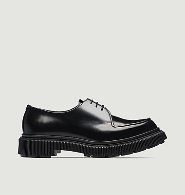 Type 124 leather derbies