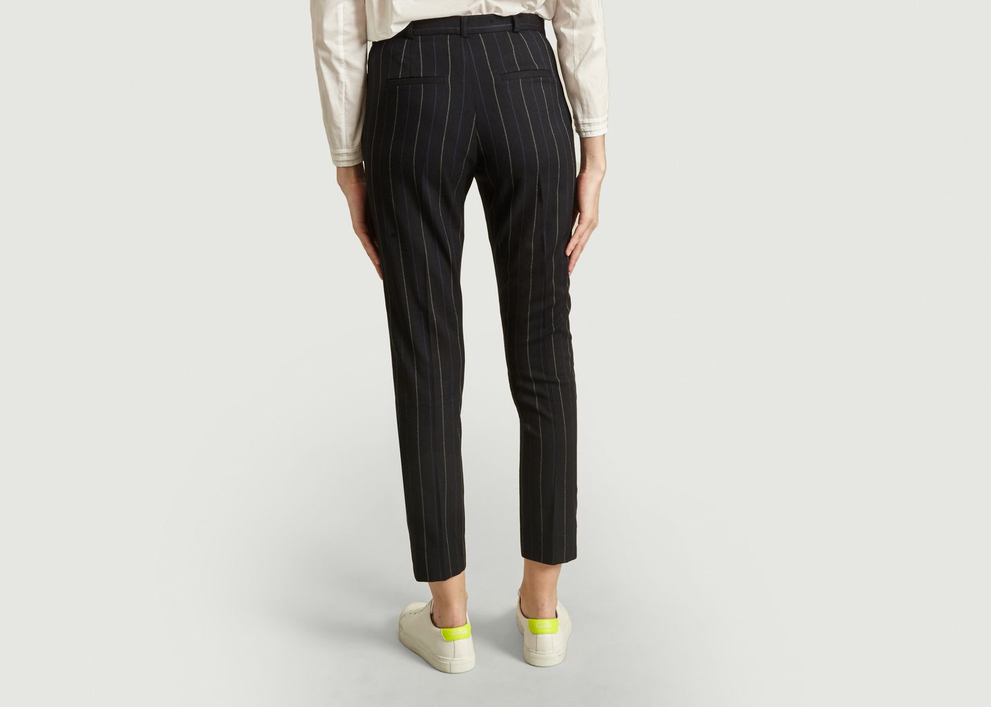 George tailored trousers with tennis stripes - Admise Paris