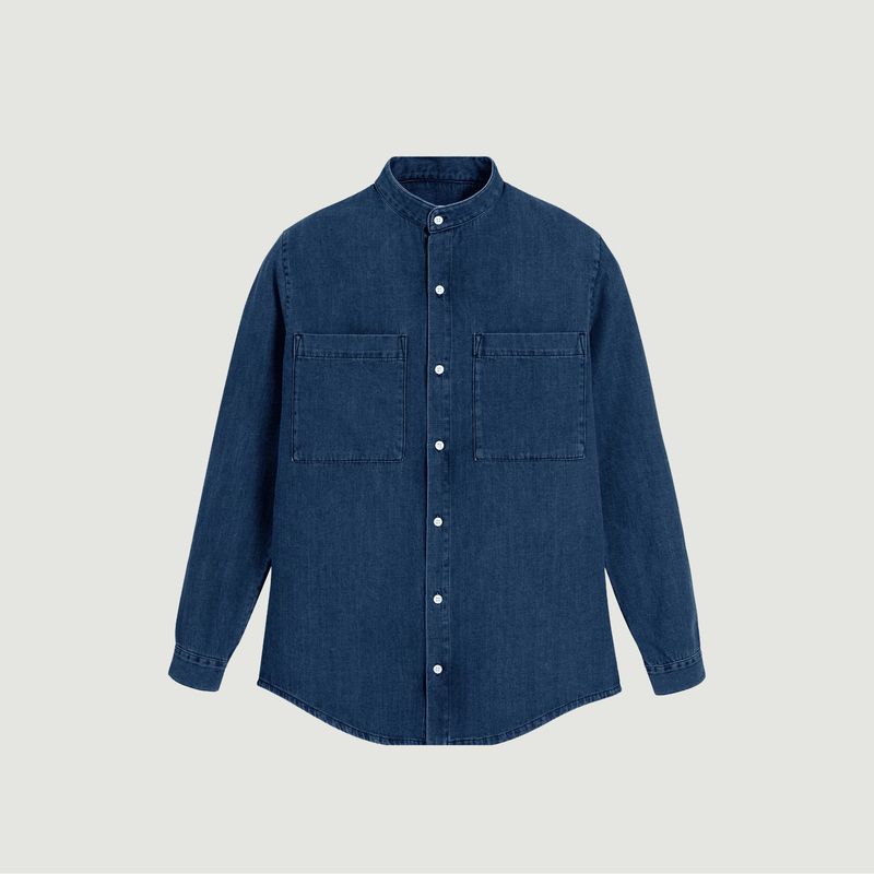 Denim stone shirt - ADN Paris