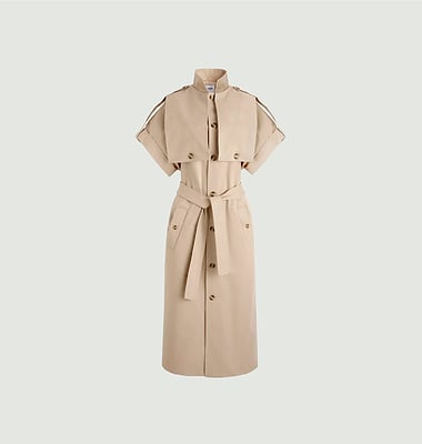 Mansour trench coat