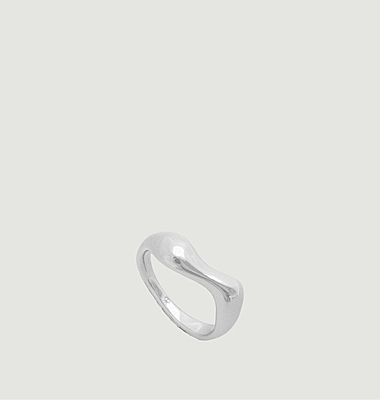 Tiye recycled silver ring