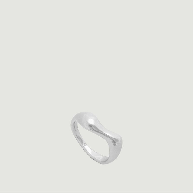 Ring aus recyceltem Silber Tiye - Aerea Studio