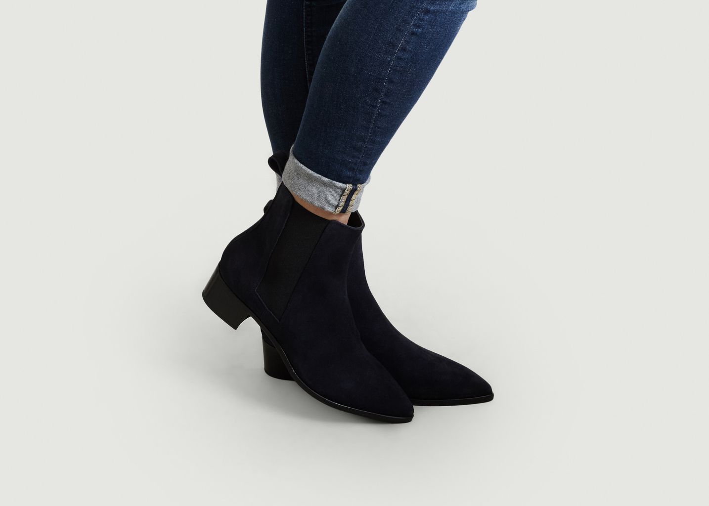 Lou Boots Navy Blue Aeyde | L'Exception