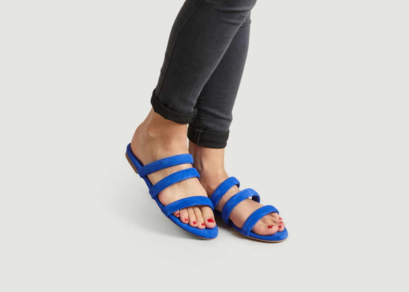 Chrissy Suede Sandals - Aeyde