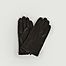 Silk lined leather tactile gloves Loïc - Agnelle