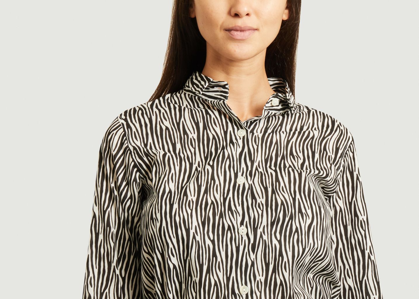 Zebra shirt  - agnès b.
