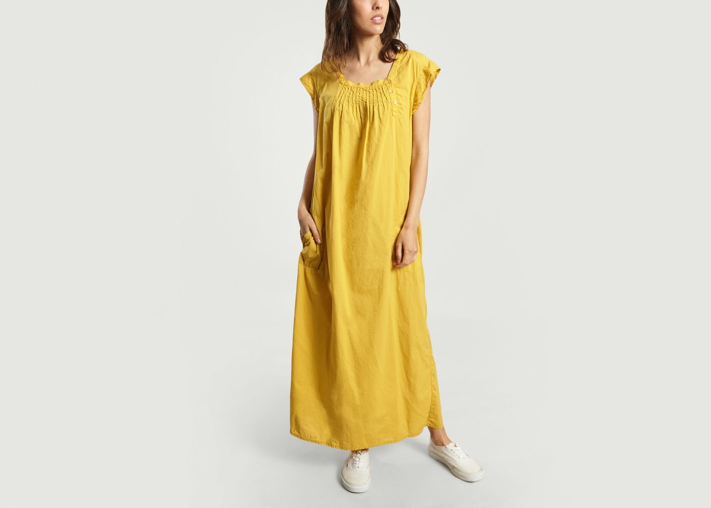 Robe Longue Faïga Jaune Agnès B. | L’Exception