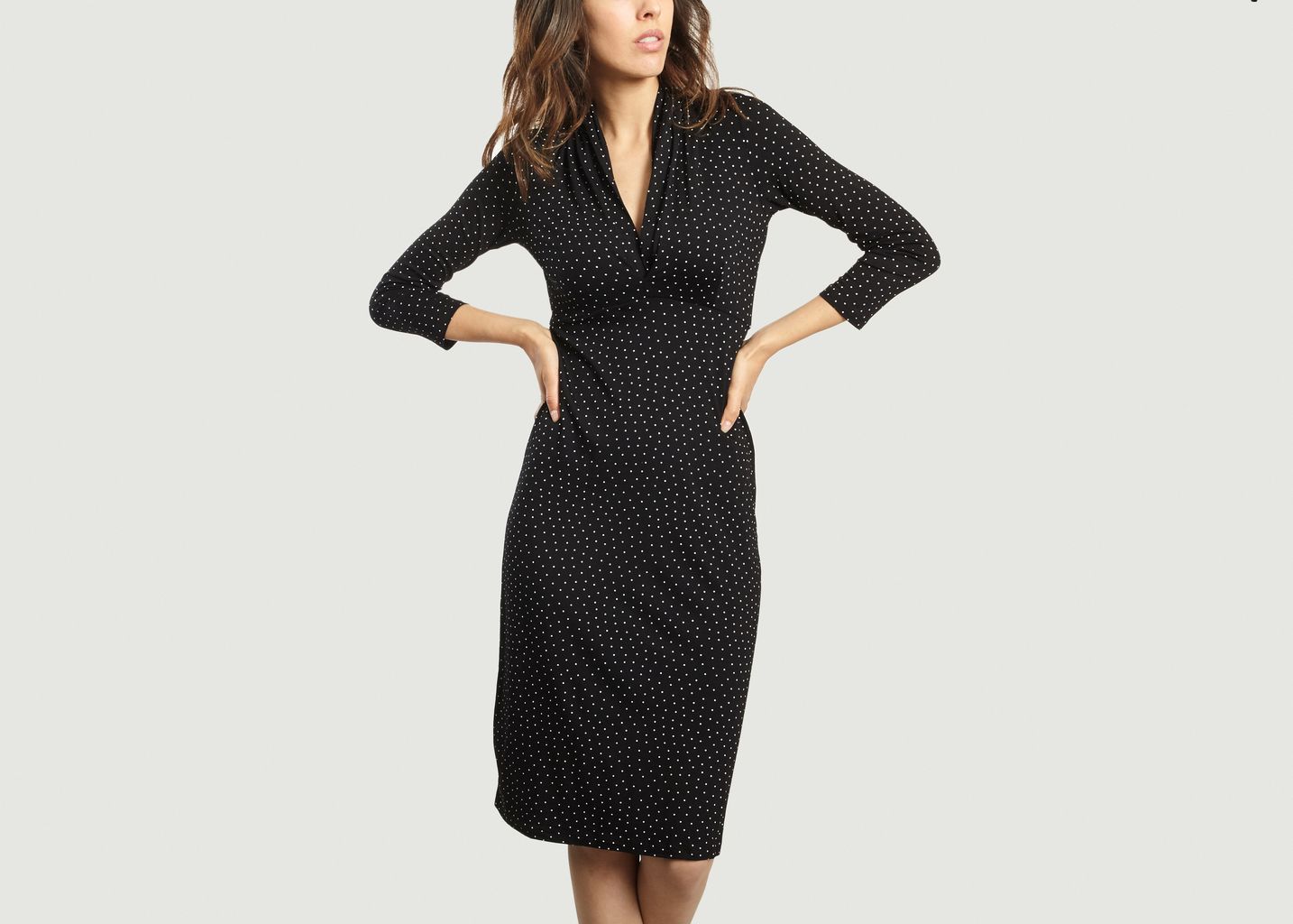 Robe Novelety Noir Agnès B. | L’Exception