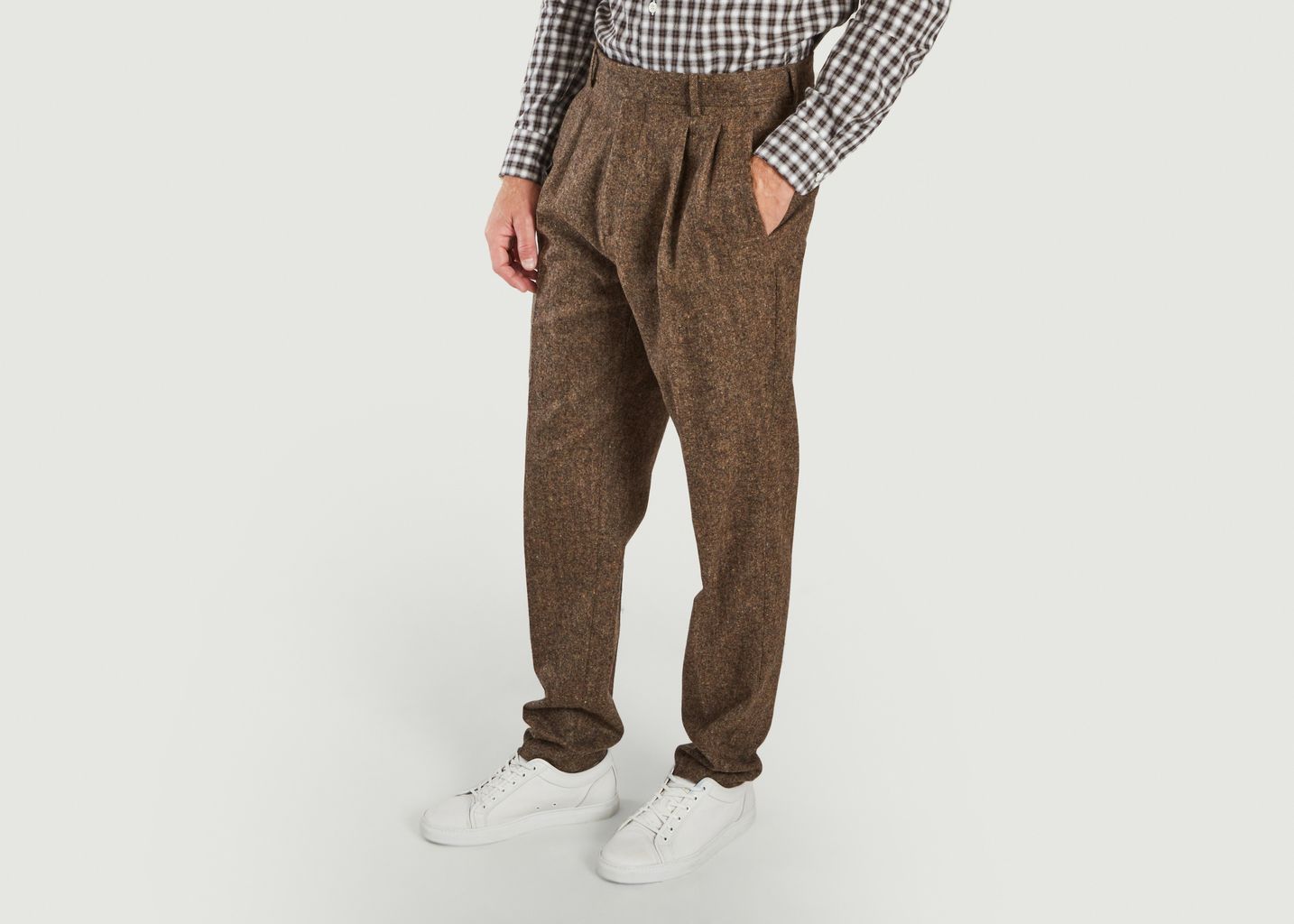 Pantalon à plis - agnès b.