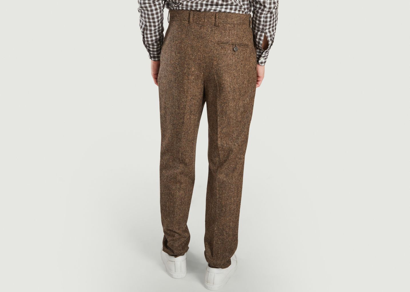 Pantalon à plis - agnès b.