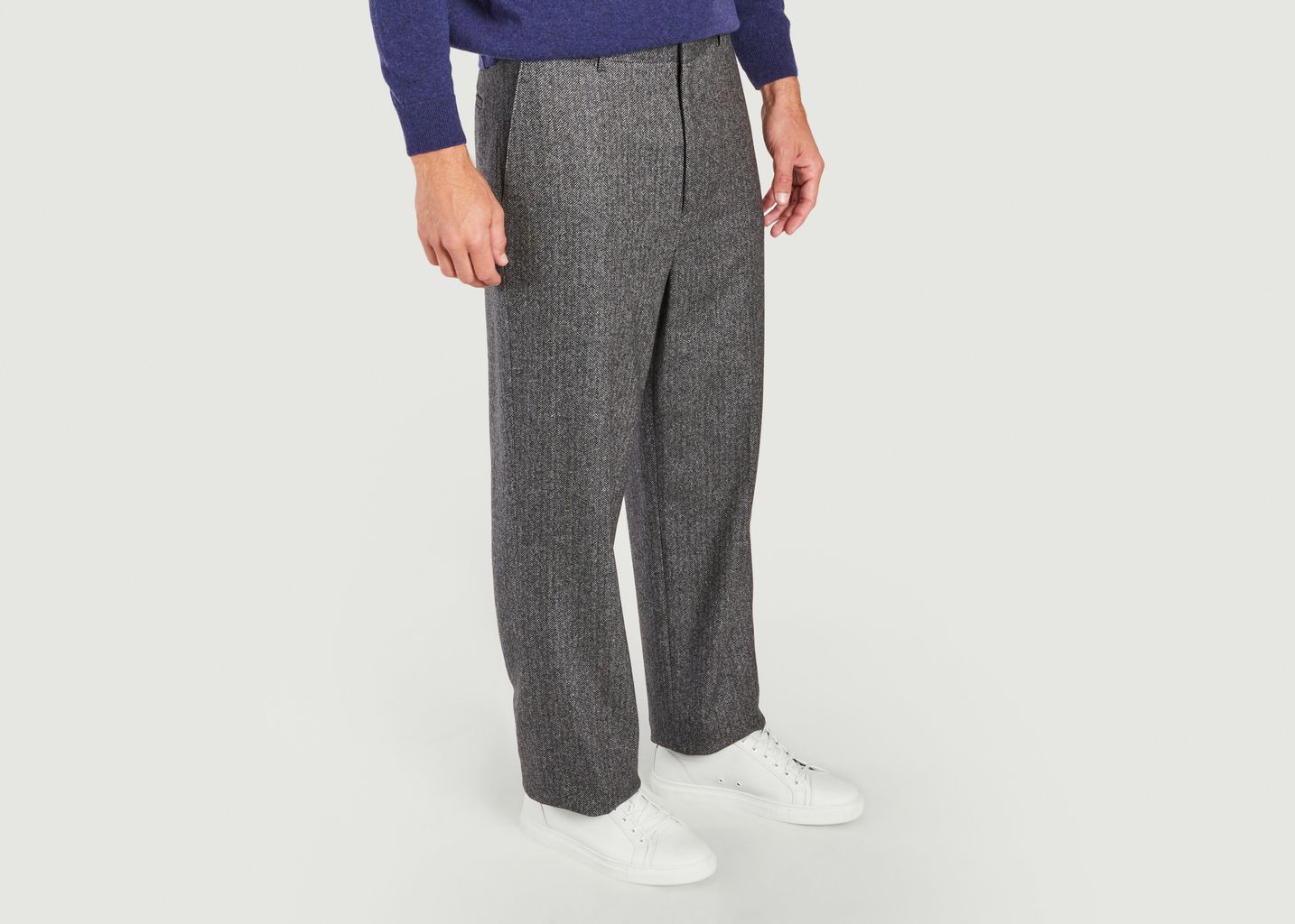 Pantalon à chevrons Helie - agnès b.