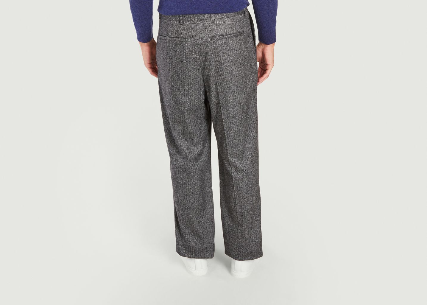 Pantalon à chevrons Helie - agnès b.