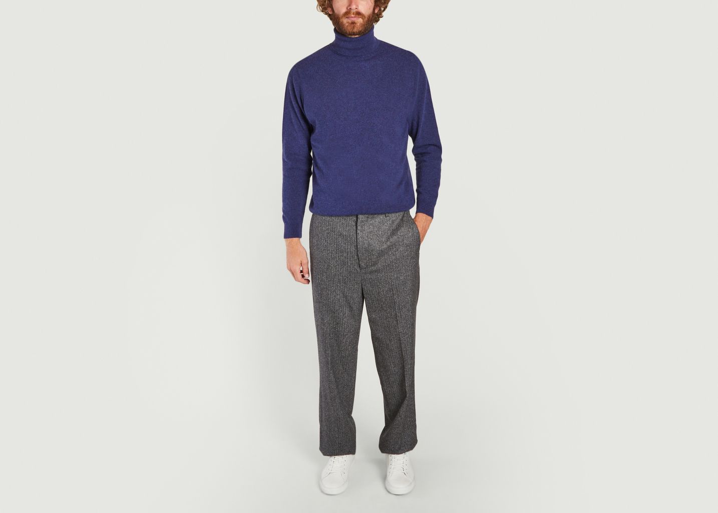 Pantalon à chevrons Helie - agnès b.