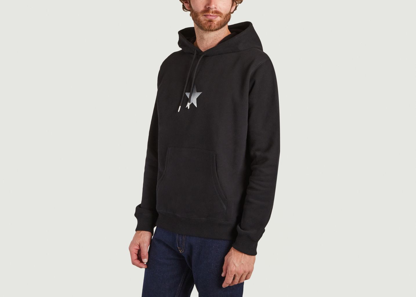 Hoodie brodé étoile Porto - agnès b.