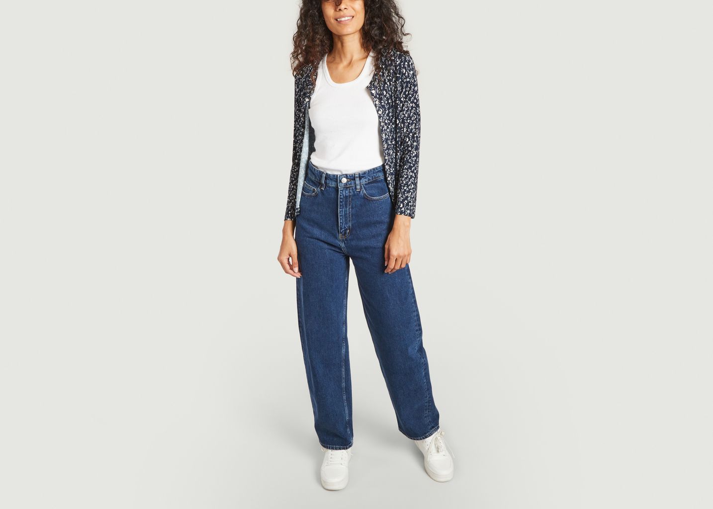 Cardigan imprimé fleuri Le Petit - agnès b.