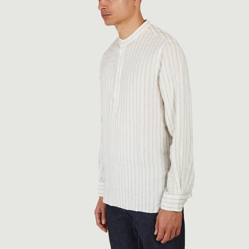 Striped tunic shirt - agnès b.