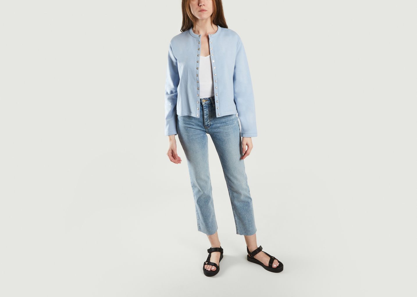 Cardigan Pression Bio coton - agnès b.