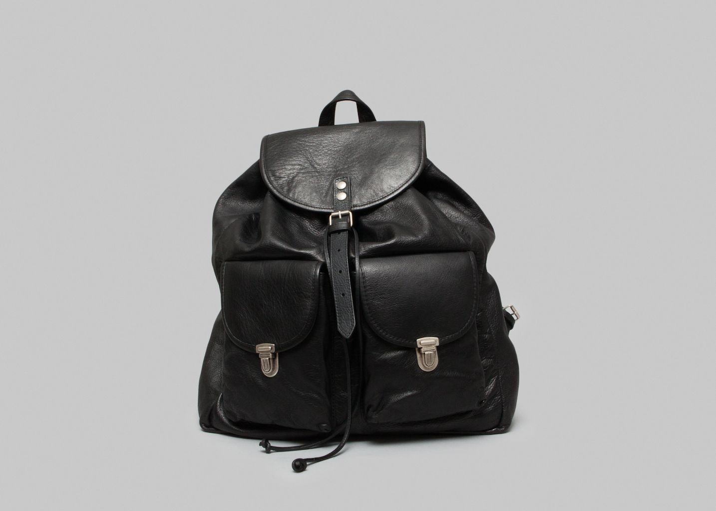 Leather Backpack Blackagnès b. | L’Exception