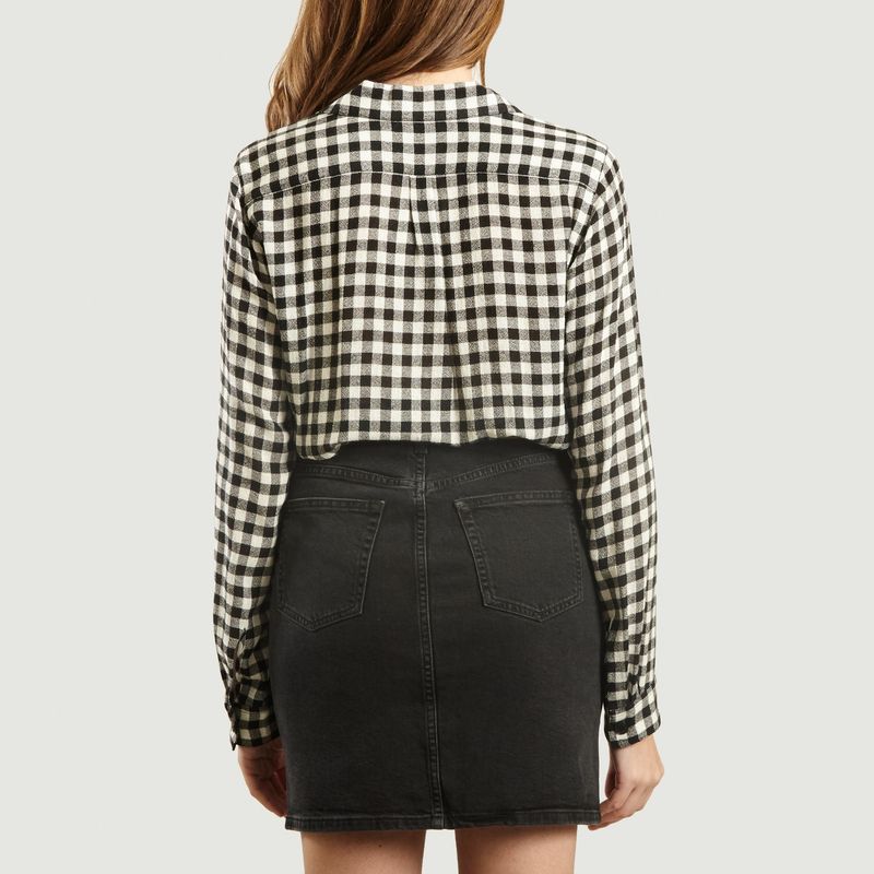 Checkered Laureen Shirt - agnès b.