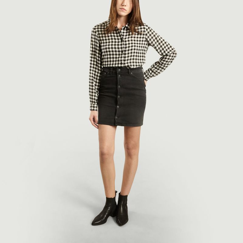 Checkered Laureen Shirt - agnès b.
