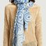 matière Marlène floral pattern cotton scarf - agnès b.