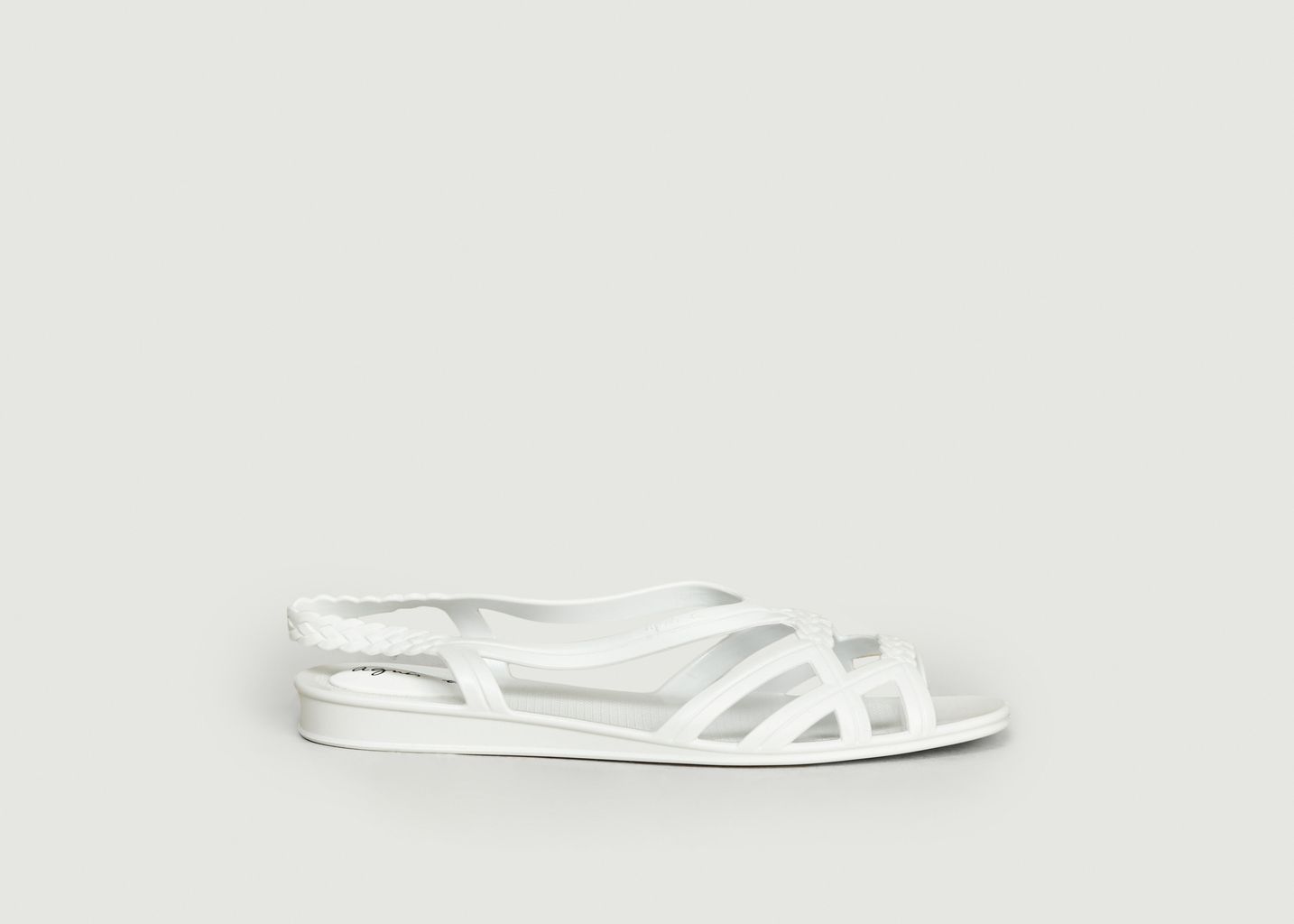 Bora plastic sandals White agnès b. | L’Exception