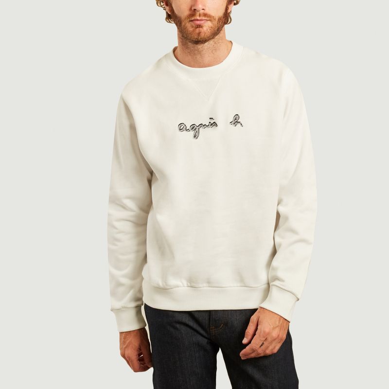 Embroidery sweatshirt Cup - agnès b.