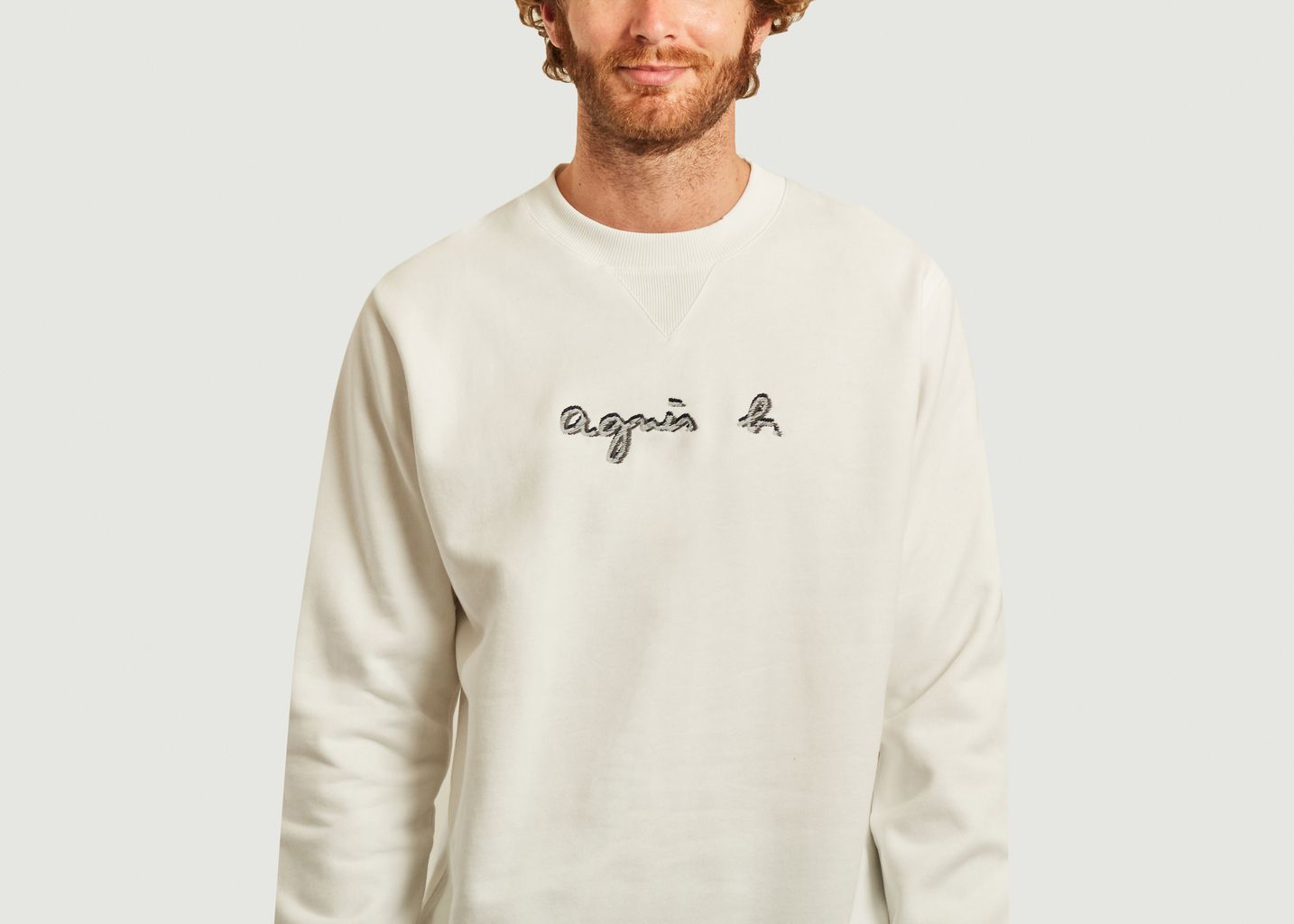 Embroidery sweatshirt Cup - agnès b.