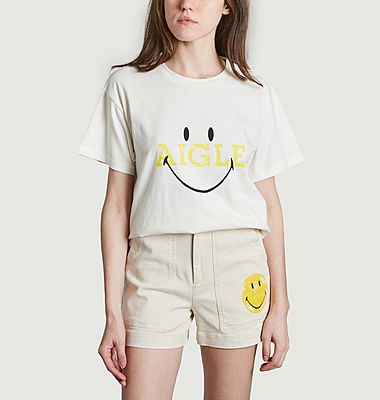 T-shirt Aigle x Smiley