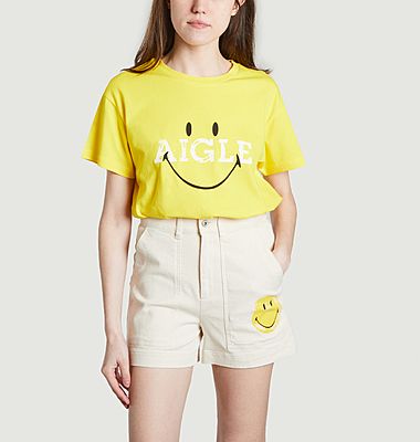 T-shirt Aigle x Smiley