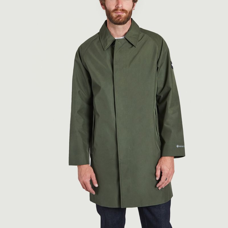 Waterproof coat revisited in polyester - Aigle