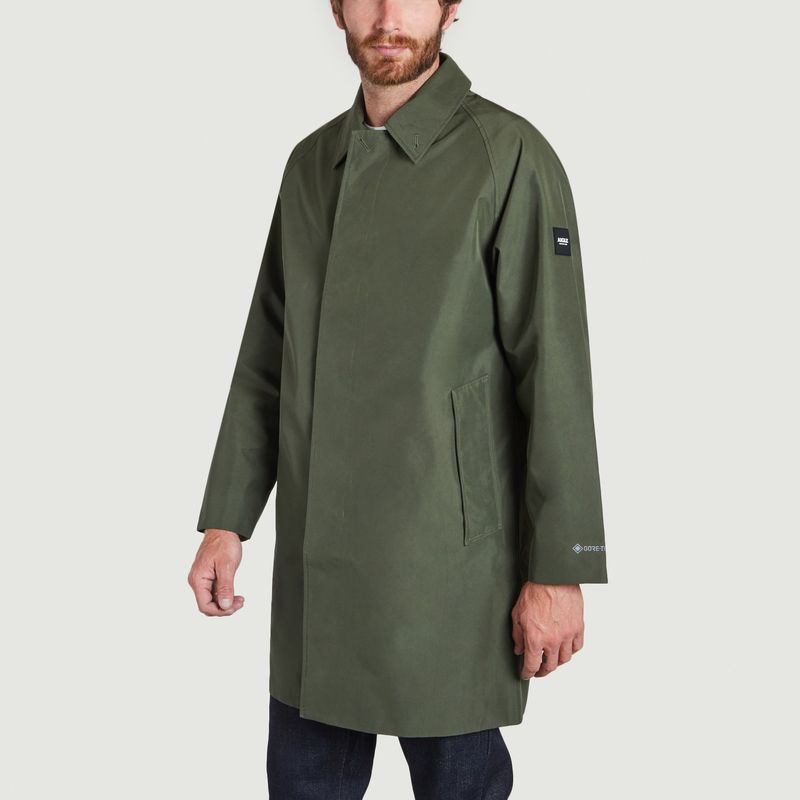 Waterproof coat revisited in polyester - Aigle