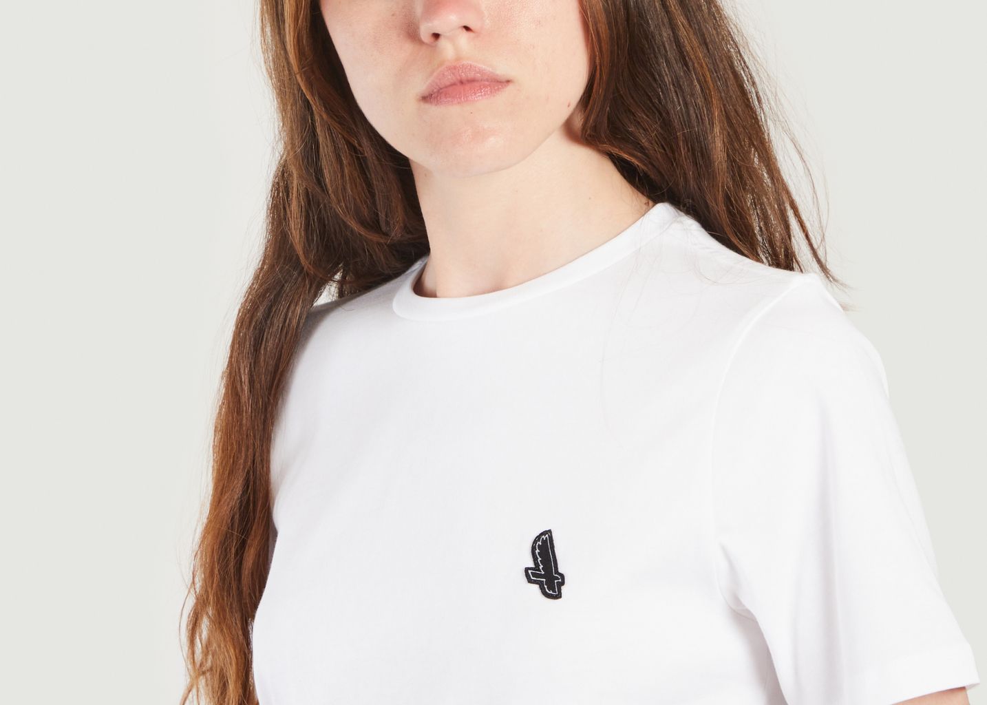 T-shirt col rond en coton bio - Aigle