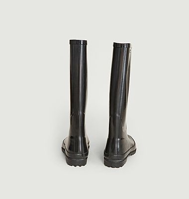 Eliosa patent rain boots  