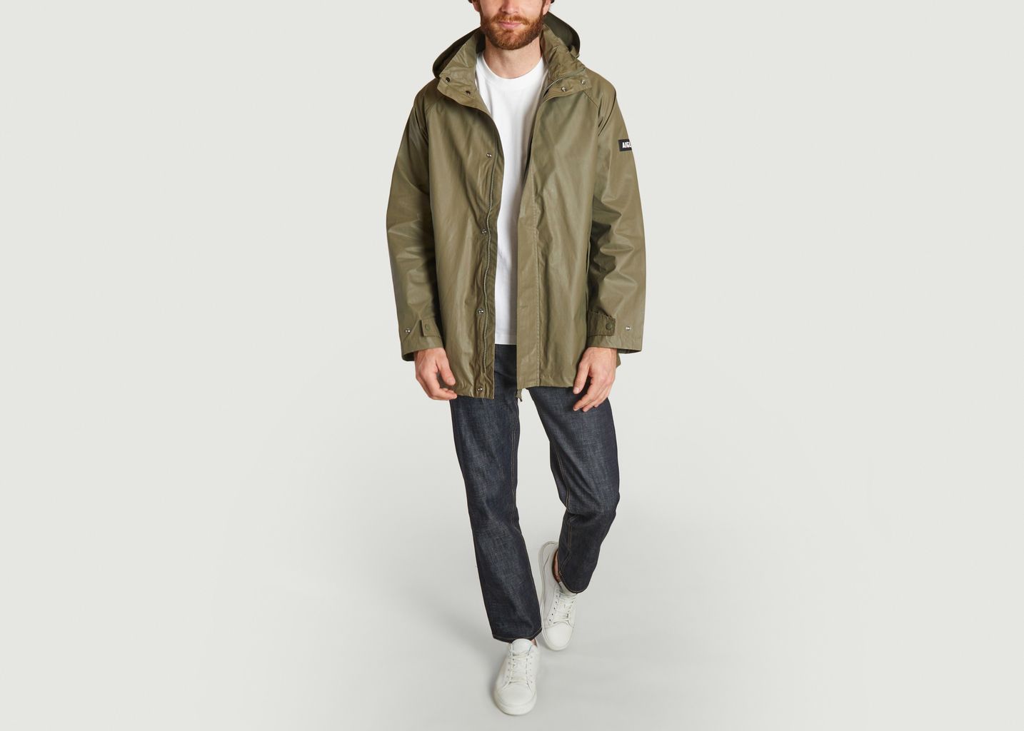 Coated mid-length jacket - Aigle