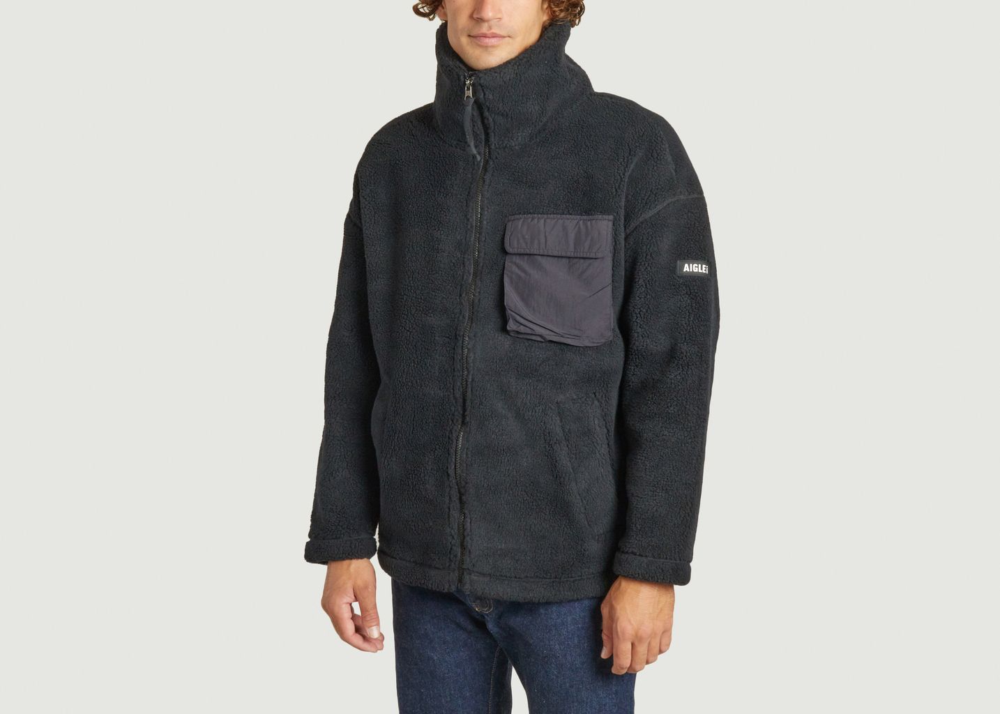 Sherpa Zip Fleece With Pocket - Aigle
